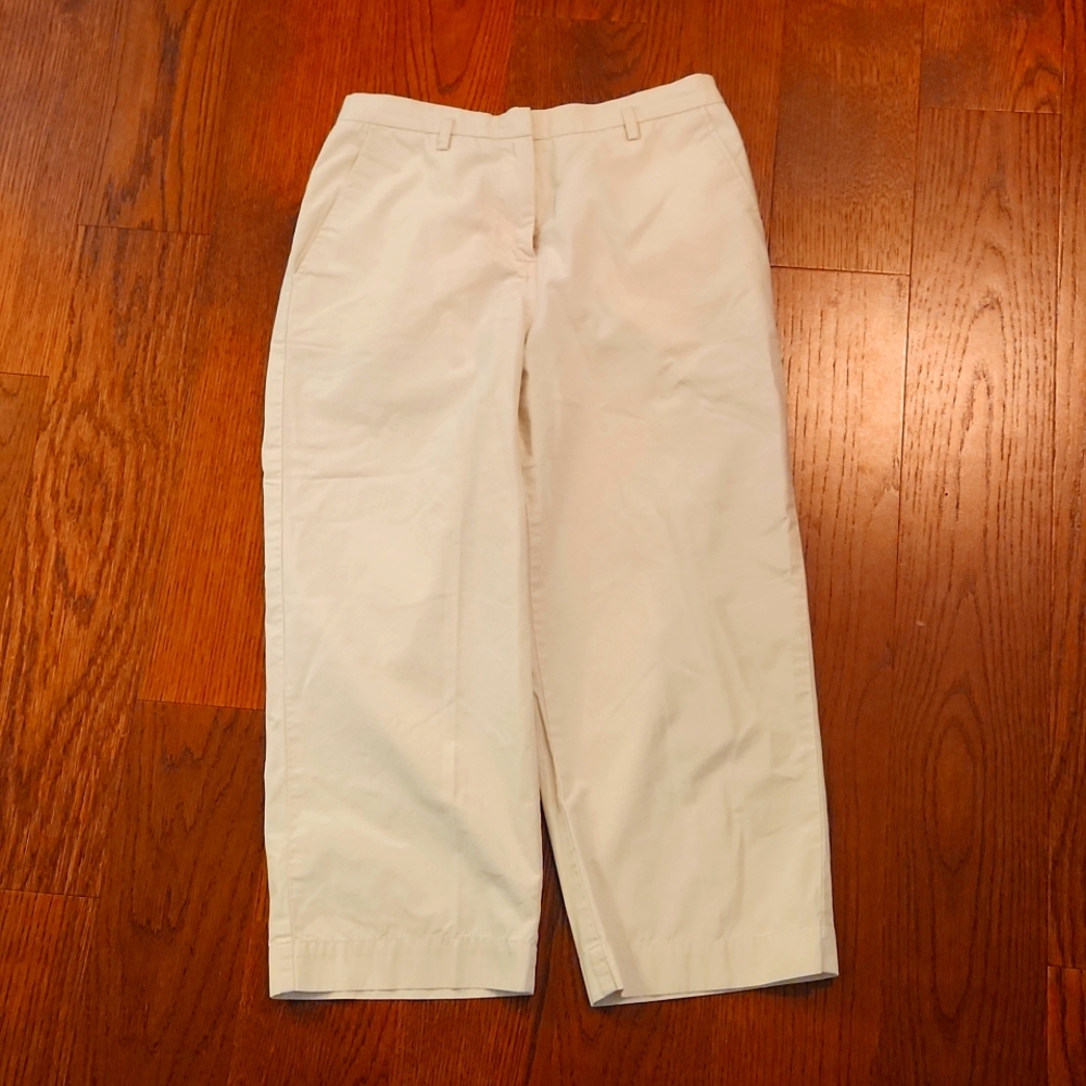 EUC! Lauren by Ralph Lauren Khaki Capris Pants, 6